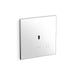 KOHLER K-91TB10L50-0WH Mach Flex Glass faceplate for concealed touchless toilet flushometer, 1.1 gpf