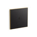 KOHLER K-61TB10S50-7BK Mach Flex Glass faceplate for concealed touchless toilet flushometer, dual-flush (1.1 / 1.28 gpf)