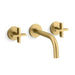 Kallista P21803-CR One Wall Mnt Lav W/Cross & Short Spout