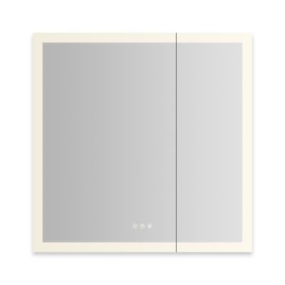 Robern AR3030 AiO Reserve Cabinet, 30" x 30" x 4", Perimeter Lit, TUN Lighting, Warm White (2700K) to Cool White (5600K),...