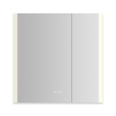 Robern AR3030 AiO Reserve Cabinet, 30" x 30" x 4", Edge Lit, TUN Lighting, Warm White (2700K) to Cool White (5600K),...