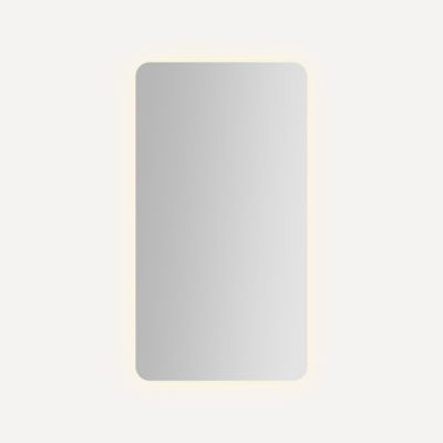 Robern GR2444 Presence Rounded Corner Cabinet, 24" x 44" x 4", Inside Perimeter Lit, TUN Lighting, Warm White (2700K) to...