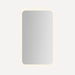 Robern GR2034 Presence Rounded Corner Cabinet, 20" x 34" x 4", Inside Perimeter Lit, TUN Lighting, Warm White (2700K) to...