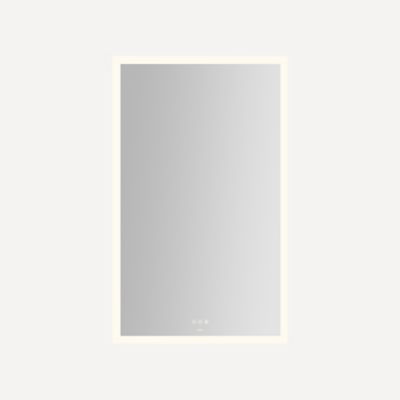 Robern IM3048 Instinct Lighted Mirror, 30" x 48" x 7/8", Rectangle, Perimeter Light Pattern, TUN Lighting, Warm White...