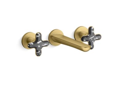 Kallista P32076-JST 002 Wm Widespread Faucet, Upgrade