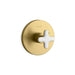 Kallista P32708-WC 002 Thermostatic Trim, White Carrera