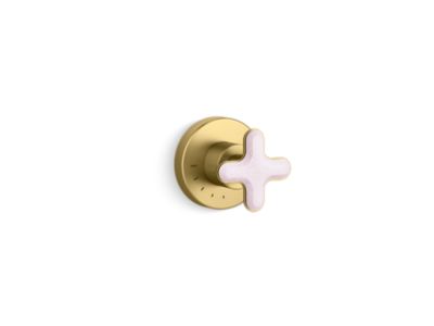 Kallista P32710-RST 002 Volume Control, Rose Quartz
