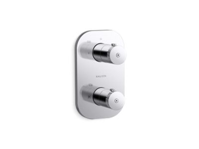 Kallista P33495-00 Aileron 2-Outlet Stacked Thermo Trim