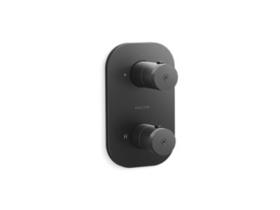 Kallista P33495-00 Aileron 2-Outlet Stacked Thermo Trim