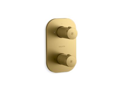 Kallista P33495-00 Aileron 2-Outlet Stacked Thermo Trim