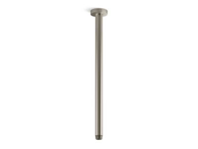 Kallista P33010-00 Modern Round Shwr Arm, 15.5 Ceiling Mnt