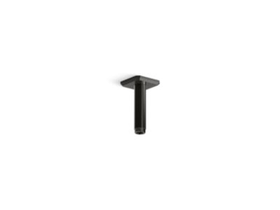 Kallista P33011-00 Modern Square Shwr Arm, 4 Ceiling Mnt