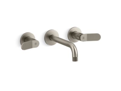 Kallista P33353-LV Aileron Wallmount Widespread Faucet