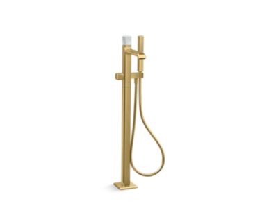 Kallista P32713-WC Bezel Flr Mnt Bth Fct W Hdswr Wc Stone