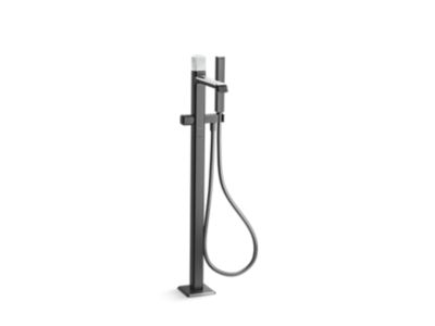 Kallista P32713-WC Bezel Flr Mnt Bth Fct W Hdswr Wc Stone