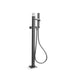 Kallista P32713-WC Bezel Flr Mnt Bth Fct W Hdswr Wc Stone