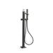 Kallista P32713-WC Bezel Flr Mnt Bth Fct W Hdswr Wc Stone