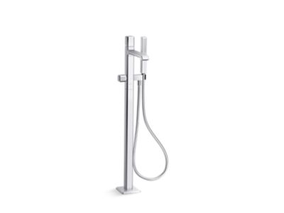 Kallista P32713-00 Bezel Floormount Bath Faucet W/ Hdswr