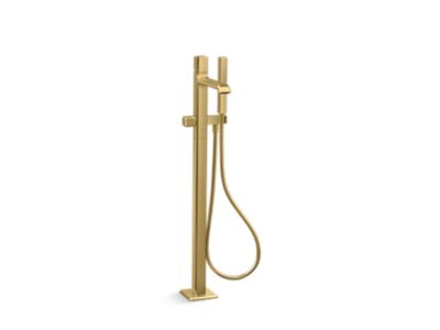Kallista P32713-00 Bezel Floormount Bath Faucet W/ Hdswr