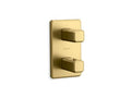 Brushed Moderne Brass