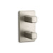 Kallista P33365-00 Bezel 3-Outlet Stacked Thermo Trim