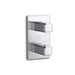 Kallista P33363-00 Bezel 1-Outlet Stacked Thermo Trim