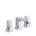 Kallista P33163-WC Bezel Widespread Faucet, Wc Stone