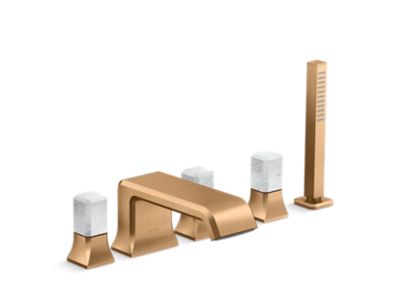 Kallista P32712-WC Bezel Dkmt Bth Fct W Div Hdswr Wc Stone