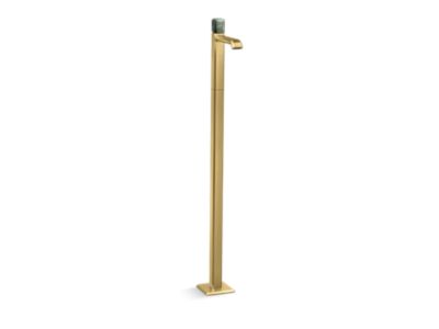 Kallista P33170-GTM Bezel Floormount Sink Faucet, Gtm Stone