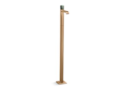 Kallista P33170-GTM Bezel Floormount Sink Faucet, Gtm Stone