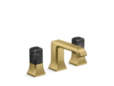 Kallista P33163-NM Bezel Widespread Faucet, Nm Stone