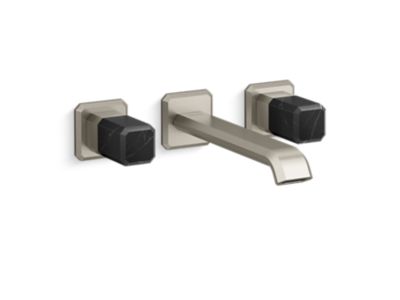 Kallista P33169-NM Bezel Wm Wide Spread, Long, Nm Stone