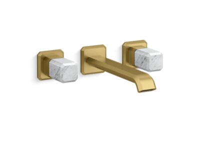 Kallista P33169-WC Bezel Wm Wide Spread, Long, Wc Stone