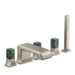 Kallista P32712-GTM Bezel Dkmt Bth Fct W Div Hdswr Gtm Stne