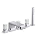 Kallista P32712-WC Bezel Dkmt Bth Fct W Div Hdswr Wc Stone