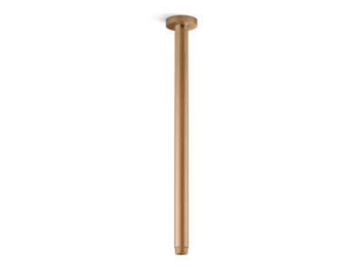 Kallista P33010-00 Modern Round Shwr Arm, 15.5 Ceiling Mnt