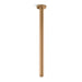 Kallista P33010-00 Modern Round Shwr Arm, 15.5 Ceiling Mnt