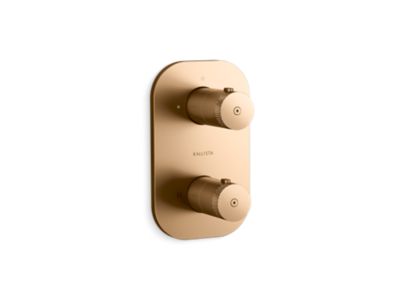 Kallista P33495-00 Aileron 2-Outlet Stacked Thermo Trim