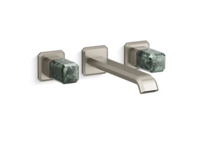 Kallista P33169-GTM Bezel Wm Wide Spread, Long, Gtm Stone