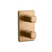 Kallista P33363-00 Bezel 1-Outlet Stacked Thermo Trim