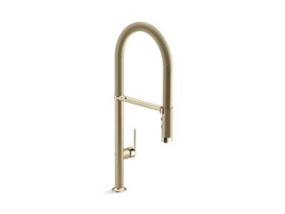 Kallista P23174-AF Juxtapose Semi-Pro Faucet With Po Spray