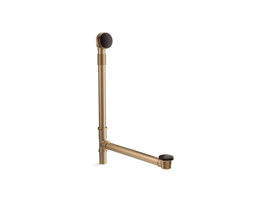 KOHLER Clearflo Brass toe tap bath drain