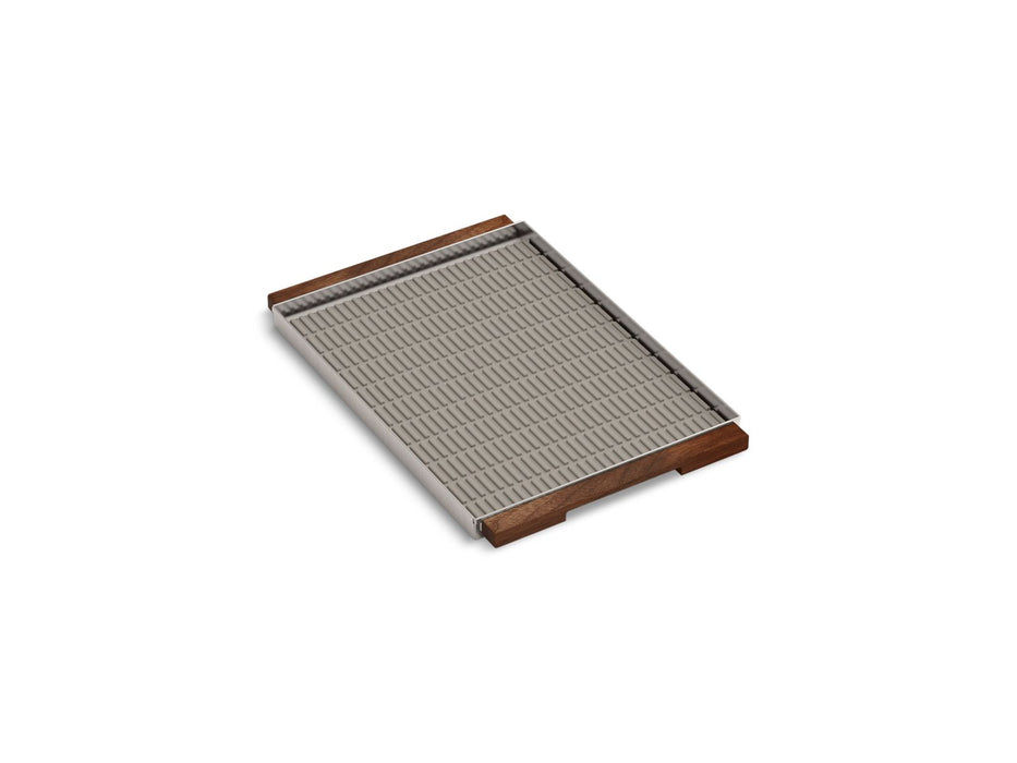 KOHLER K-37916-WAL Synthos Serving tray with silicone mat