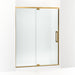 KOHLER K-CA37600-8L Statement 76" H pivot shower door with 5/16"-thick glass