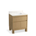 KOHLER Solive™ 30" bathroom vanity cabinet with sink and quartz top