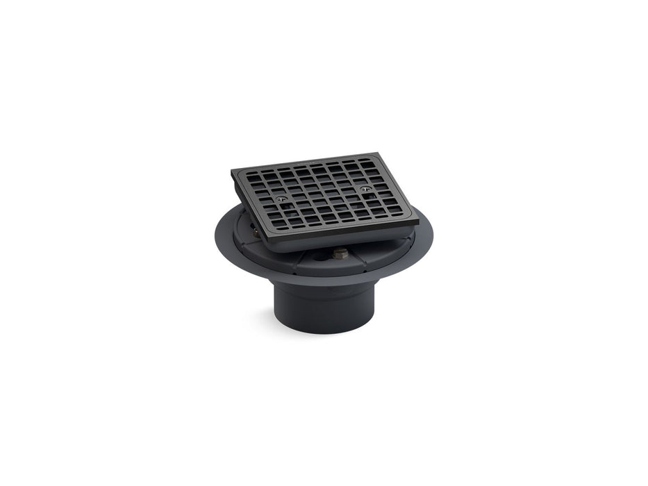 KOHLER Clearflo Square design tile-in shower drain