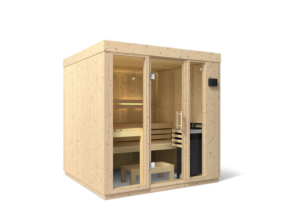 KOHLER K-39166-0FNC C1 Five-person indoor sauna