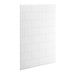 KOHLER K-39438-T07 Stoneridge 96" x 60" shower back wall with large block design