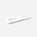 Quartz Stone Vanity Top, 60" x 1-1/8" x 23", Double Undercounter Sink, Three Hole, For Sendai and Mackey