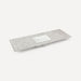 Quartz Stone Vanity Top, 56" x 1-1/8" x 23", Center Undercounter Sink, Three Hole, For Alisal